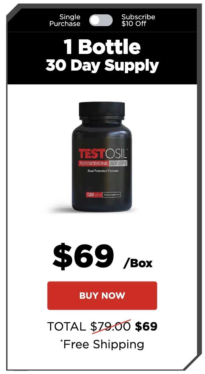Testosil order one bottle